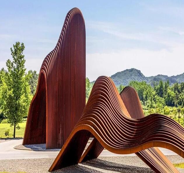 嘉峪关锈钢板造型